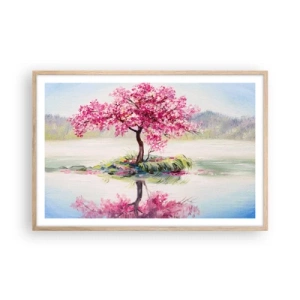 Plakat w ramie jasny dąb - Święto wiosny - 91x61 cm