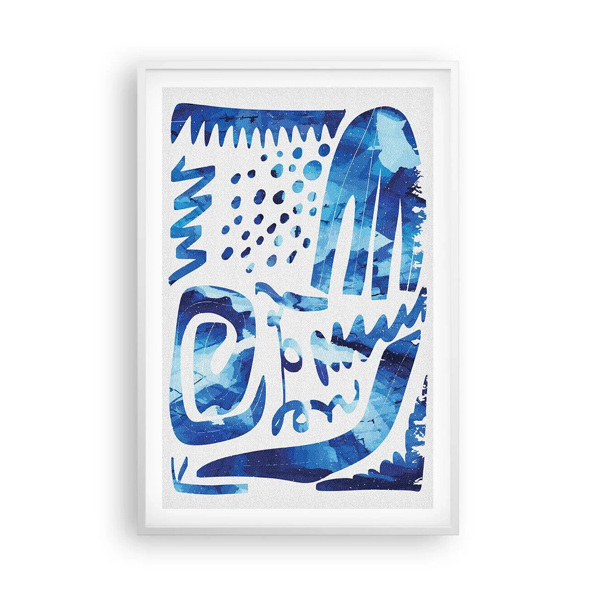 Plakat w białej ramie - Powrót do korzeni - 61x91 cm