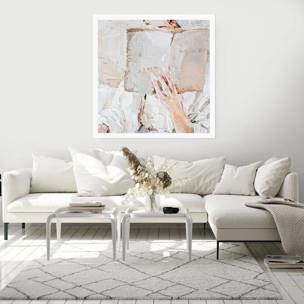 Plakat - W innym świecie - 50x50 cm