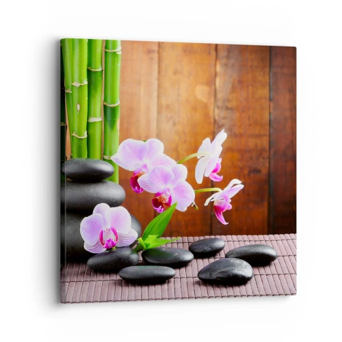 Obraz na płótnie - Poznaj przyjemności wschodu - 30x30 cm