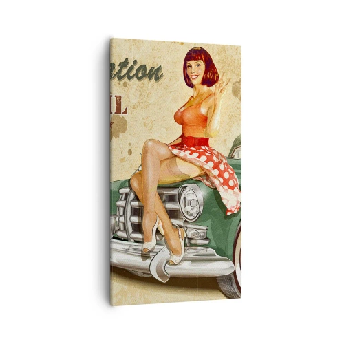 Obraz na płótnie - Wspaniałe lata 40. - 55x100 cm