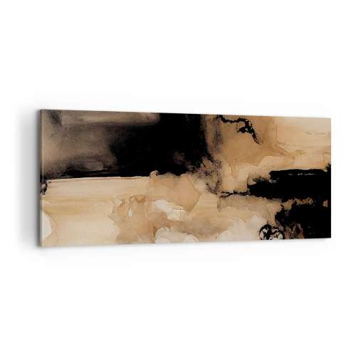 Obraz na płótnie - Abstrakcja intrygująca - 100x40 cm