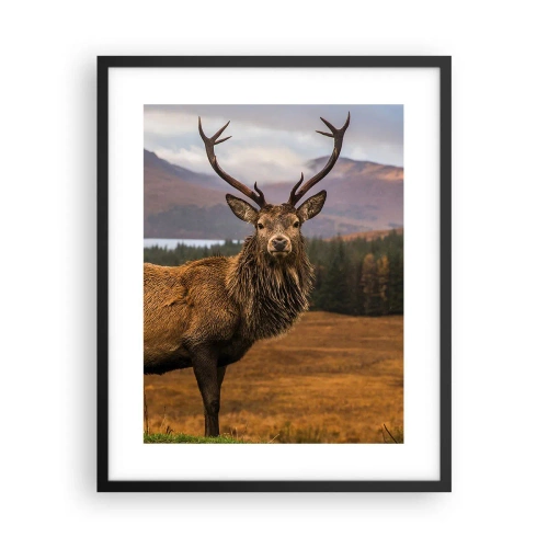 Plakat w czarnej ramie - Majestat natury - 40x50 cm