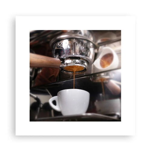 Plakat - Dobra chwila dnia - 30x30 cm