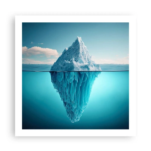 Plakat - Królowa lodu - 60x60 cm
