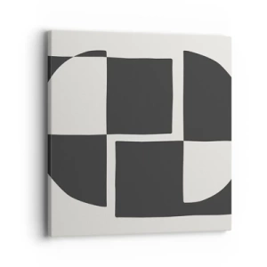 Obraz na płótnie - Antyteza – synteza - 40x40 cm