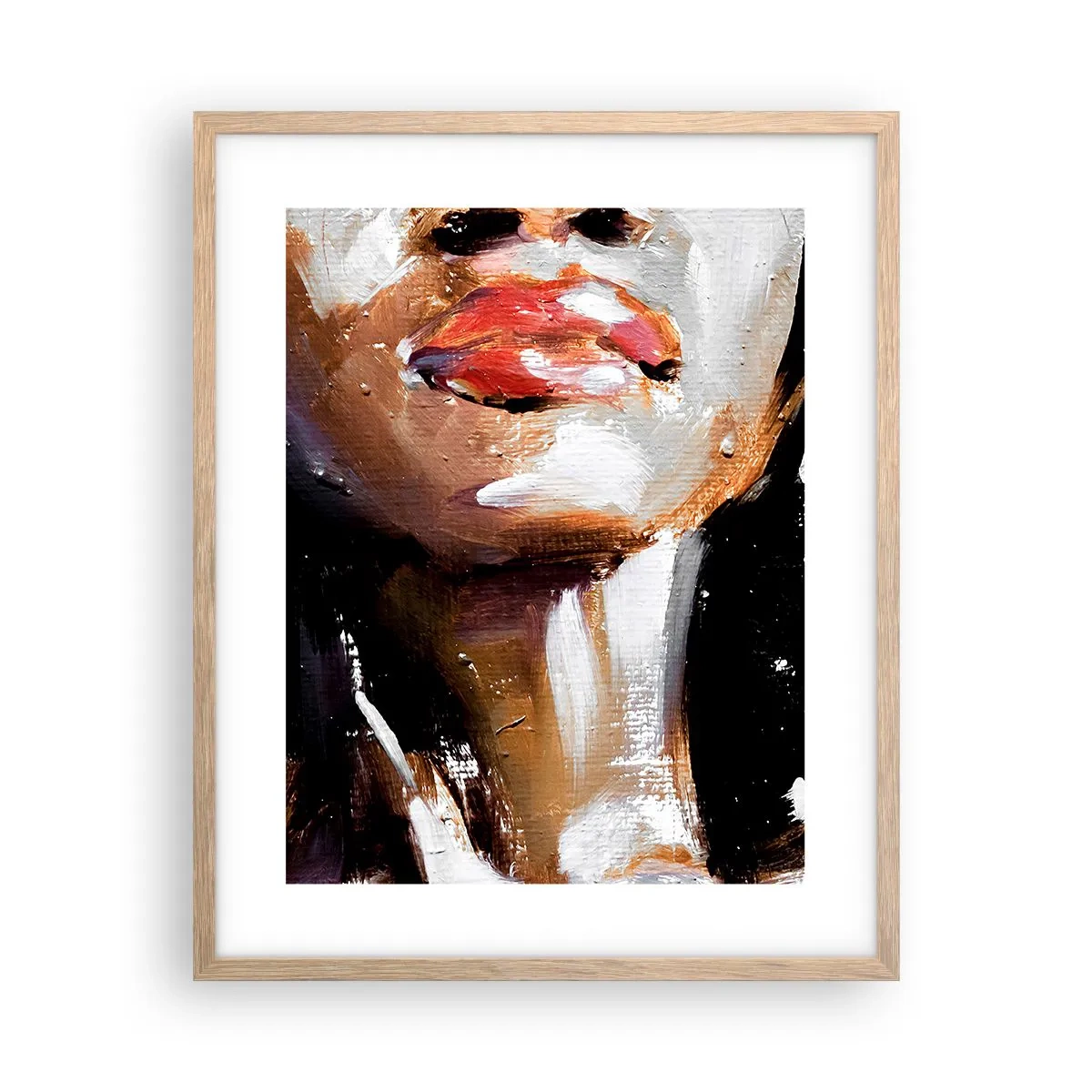 Plakat w ramie jasny dąb - Duma bez uprzedzeń - 40x50 cm