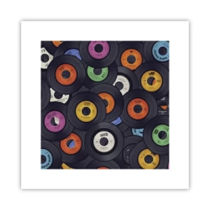 Plakat - Kolory klasyki - 30x30 cm