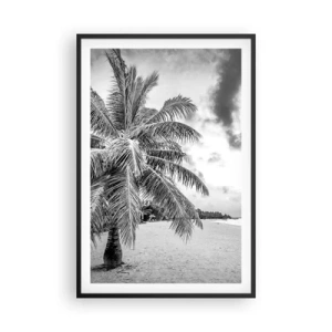 Plakat w czarnej ramie - Gdy tęsknisz do samotności… - 61x91 cm