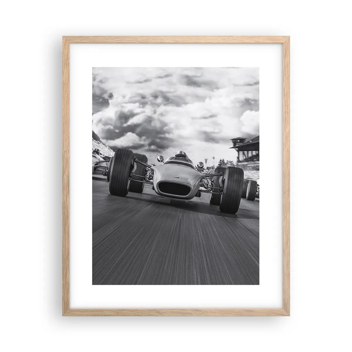 Plakat w ramie jasny dąb - Jest moc! - 40x50 cm