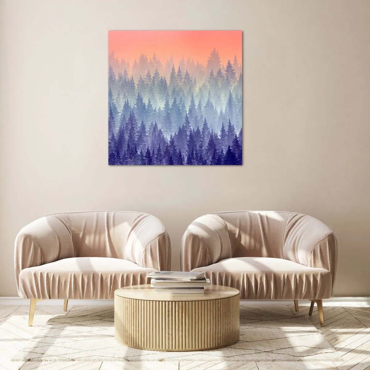 Obraz na szkle - Wysoko, wyżej, do nieba - 50x50 cm