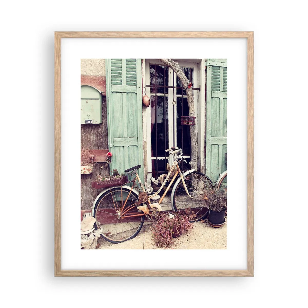 Plakat w ramie jasny dąb - Niech żyje prowincja - 40x50 cm