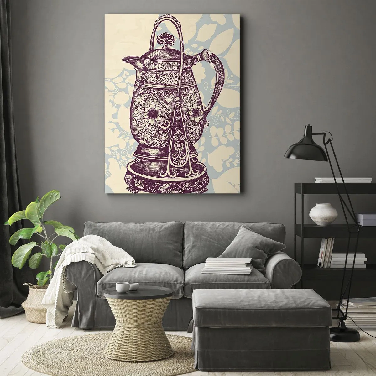 Obraz na płótnie - Uroda codzienności - 45x80 cm