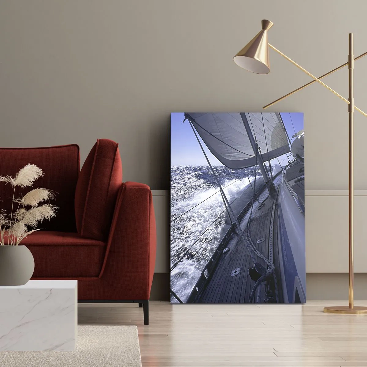 Obraz na płótnie - Wiem, co to być ptakiem - 55x100 cm