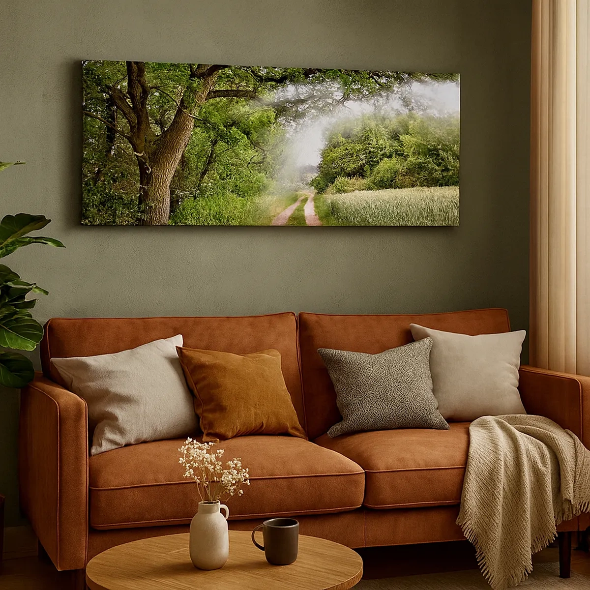 Obraz na płótnie - Et in Arcadia ego - 30x30 cm