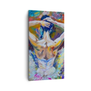 Obraz na płótnie - To może być wszysko - 45x80 cm