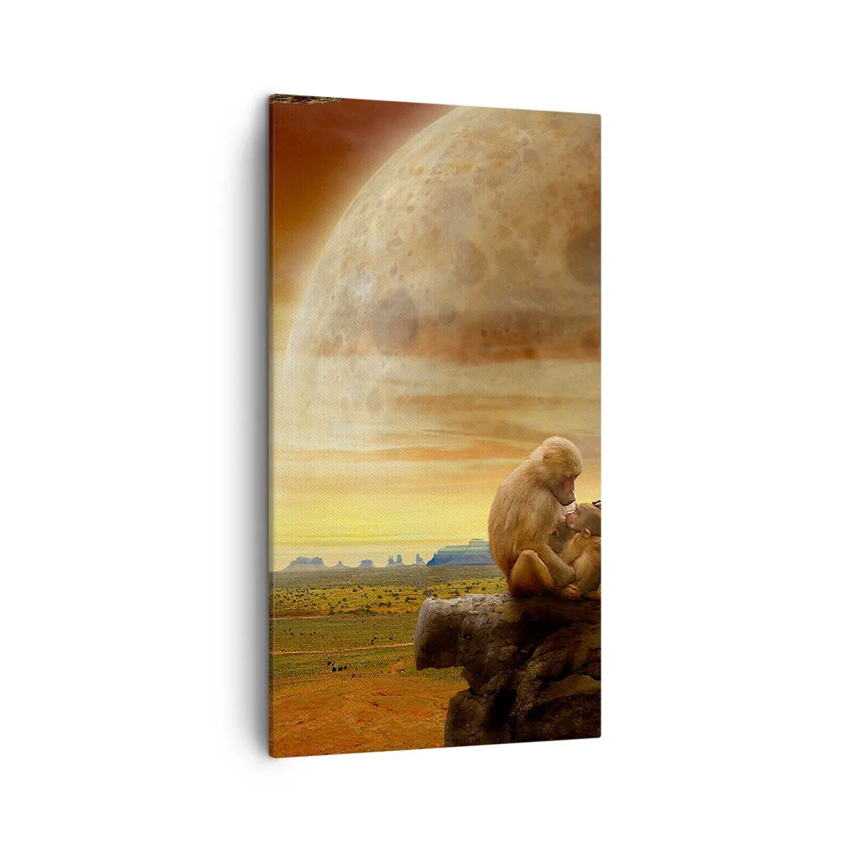 Obraz na płótnie - Miłość wszędzie ta sama - 45x80 cm
