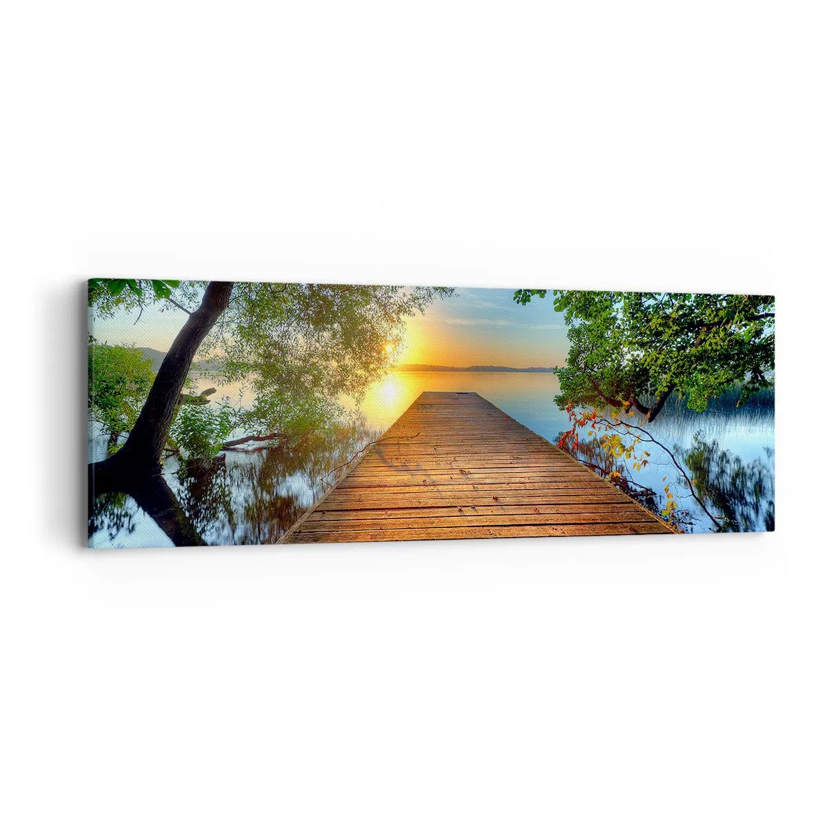 Obraz na płótnie - Nie śpiesz się, usiądź - 90x30 cm