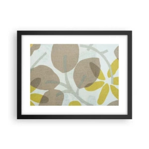 Plakat w czarnej ramie - Kompozycja w pełnym słońcu - 40x30 cm