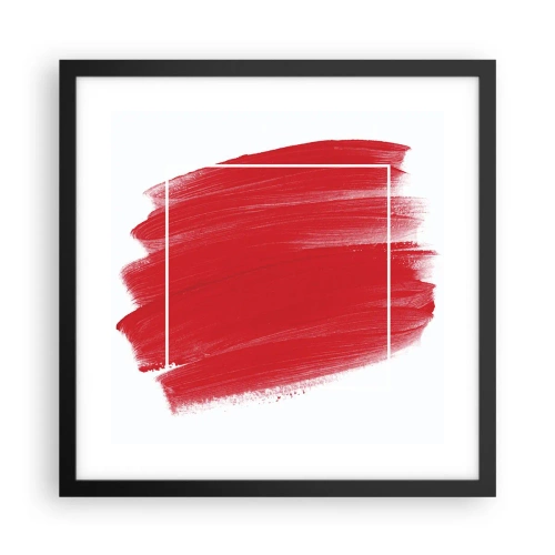 Plakat w czarnej ramie - Poza ramą - 40x40 cm
