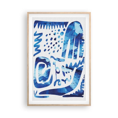 Plakat w ramie jasny dąb - Powrót do korzeni - 61x91 cm