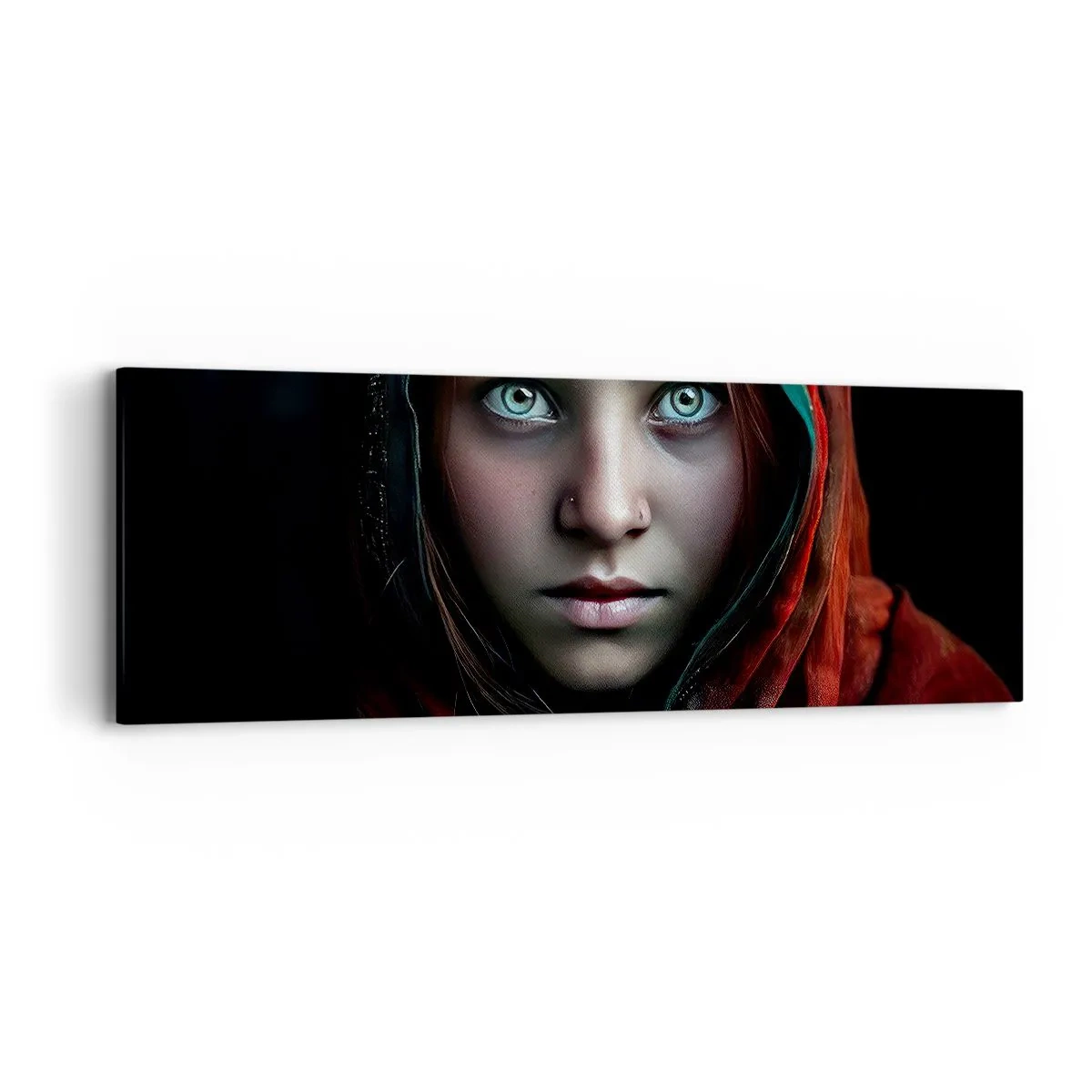 Obraz na płótnie - Wschodnia księżniczka - 90x30 cm