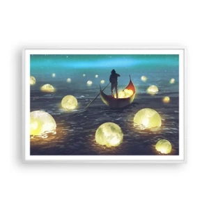 Plakat w białej ramie - Rzeczy, o których się filozofom nie śniło - 100x70 cm