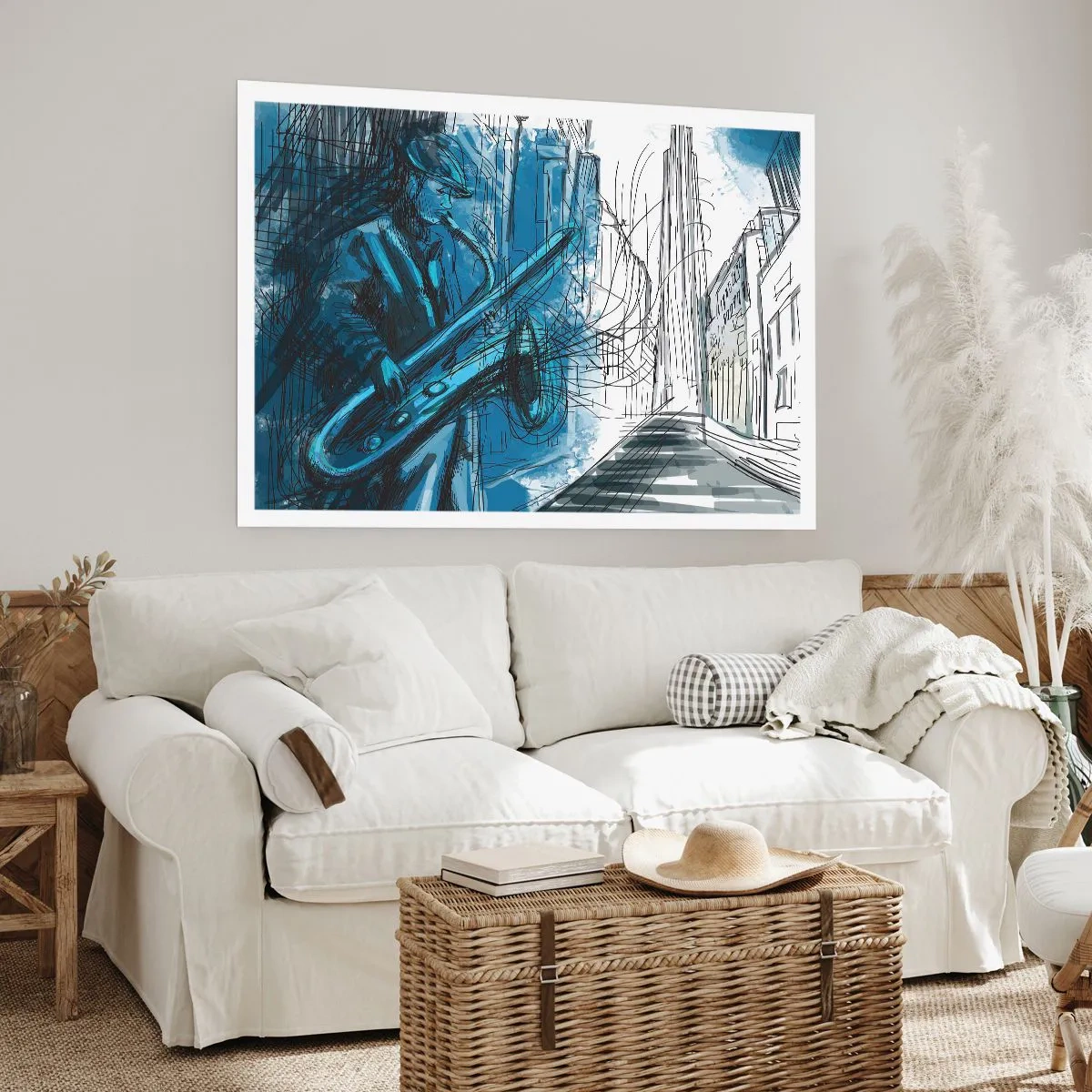 Plakat - Miejska rapsodia - 50x40 cm