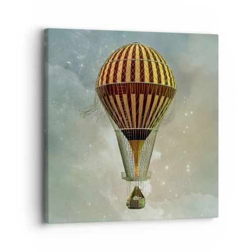 Obraz na płótnie - Pionierskie loty - 30x30 cm