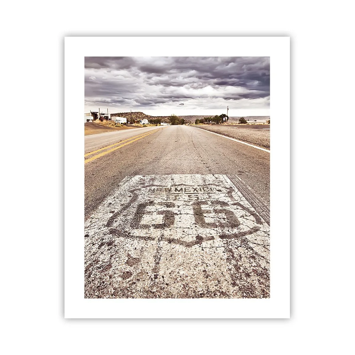 Plakat - Mother Road - amerykańska legenda - 40x50 cm