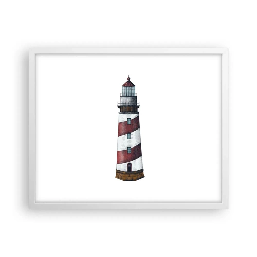 Plakat w białej ramie - Zawsze na straży - 50x40 cm