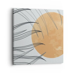 Obraz na płótnie - Zawsze ku słońcu - 30x30 cm