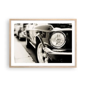 Plakat w ramie jasny dąb - Nieprzemijający blask - 70x50 cm