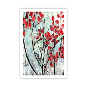 Plakat - Drzewo w szkarłacie - 61x91 cm