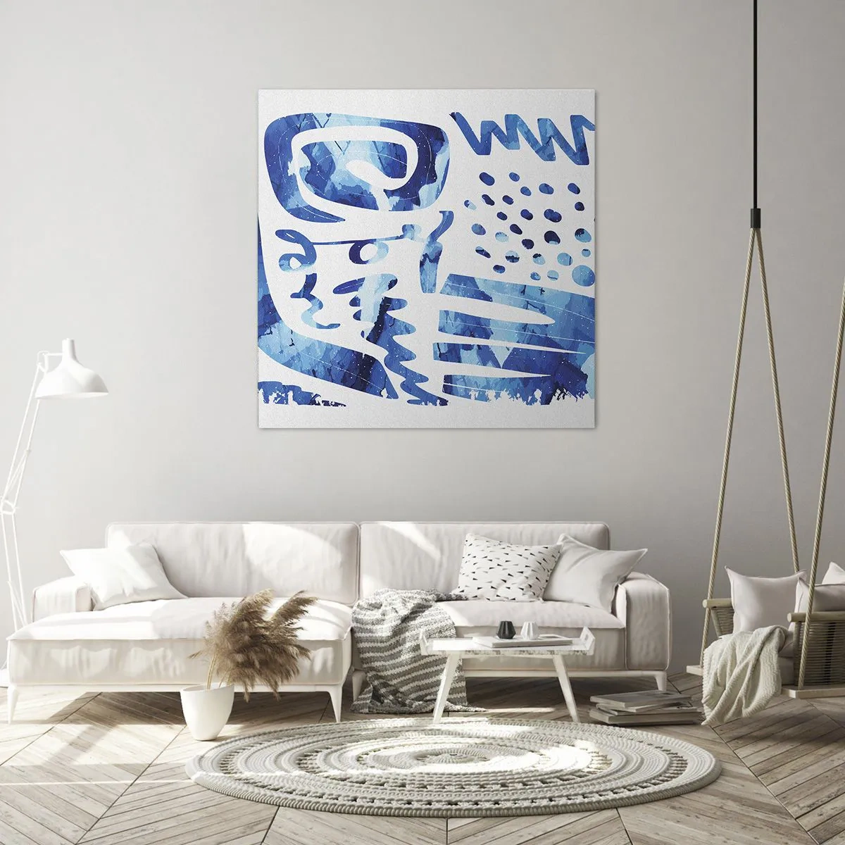 Obraz na płótnie - Powrót do korzeni - 50x50 cm