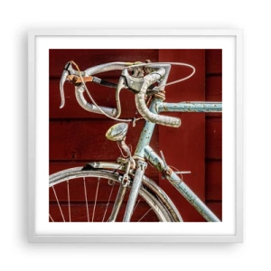Plakat w białej ramie - Stworzony do zwycięstw - 50x50 cm