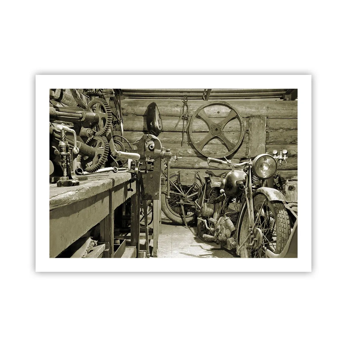 Plakat - W szopie wuja Władka - 70x50 cm