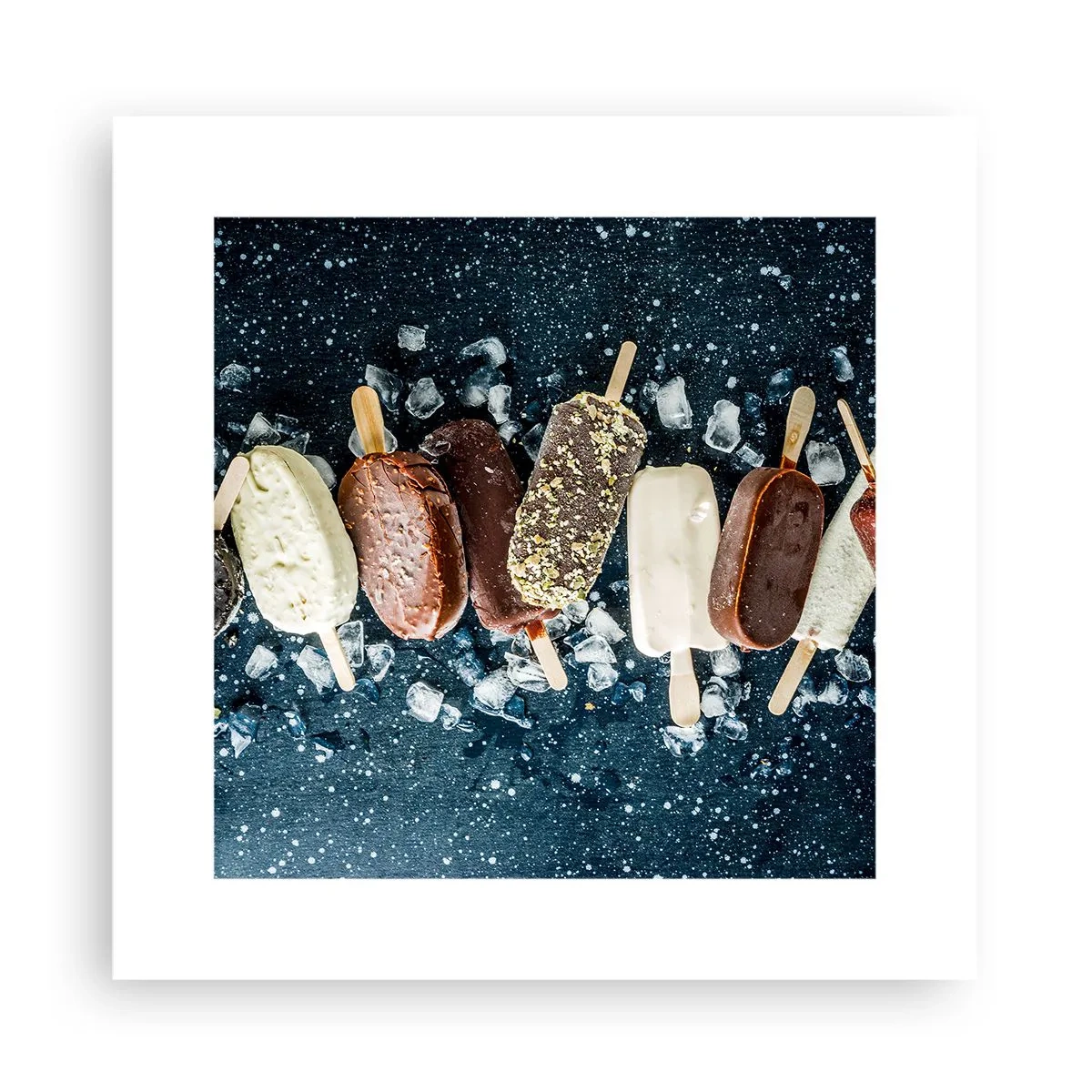 Plakat - Smak gorącego lata - 30x30 cm