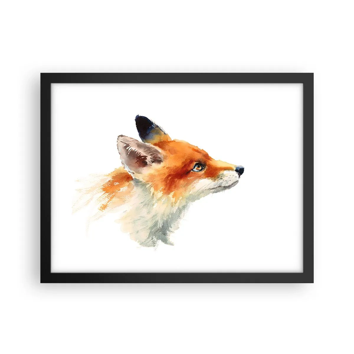 Plakat w czarnej ramie - Ostrożności nigdy za wiele - 40x30 cm