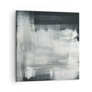 Obraz na płótnie - Utkane z pionu i poziomu - 50x50 cm