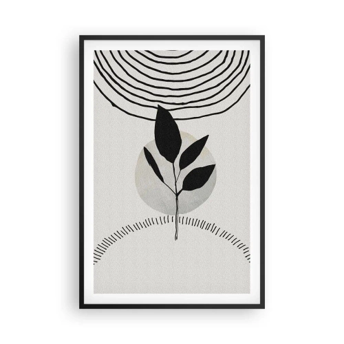 Plakat w czarnej ramie - Kompozycja: rytuały natury - 61x91 cm
