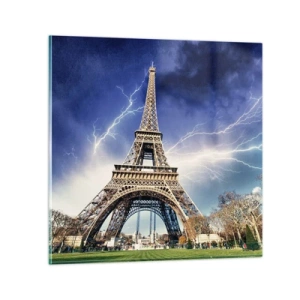 Obraz na szkle - Władczyni burz - 50x50 cm