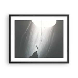 Plakat w czarnej ramie - Zawsze jest jakieś wyjście - 50x40 cm
