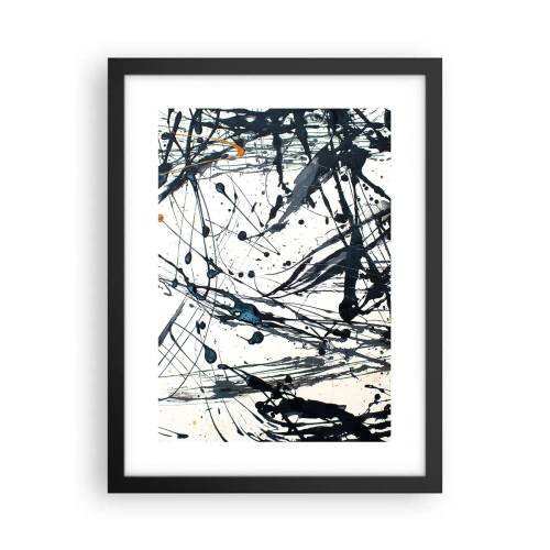 Plakat w czarnej ramie - Z sensem czy bez sensu? - 30x40 cm