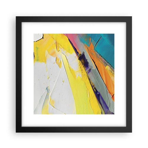Plakat w czarnej ramie - Anatomia światła - 30x30 cm
