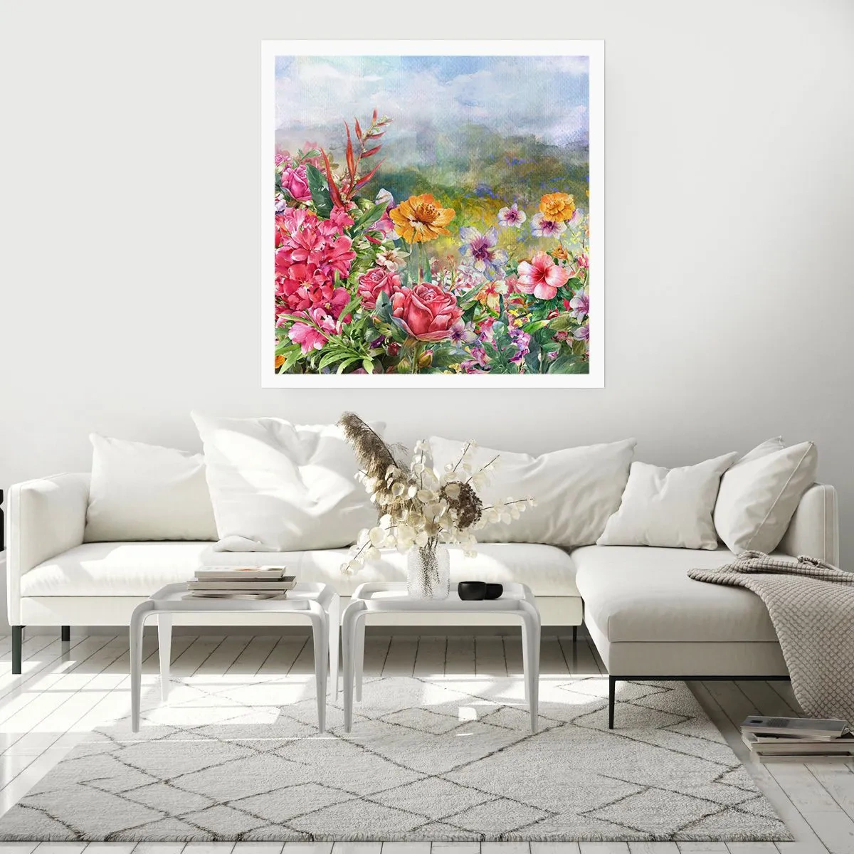 Plakat - Ogród, który oszalał - 30x30 cm