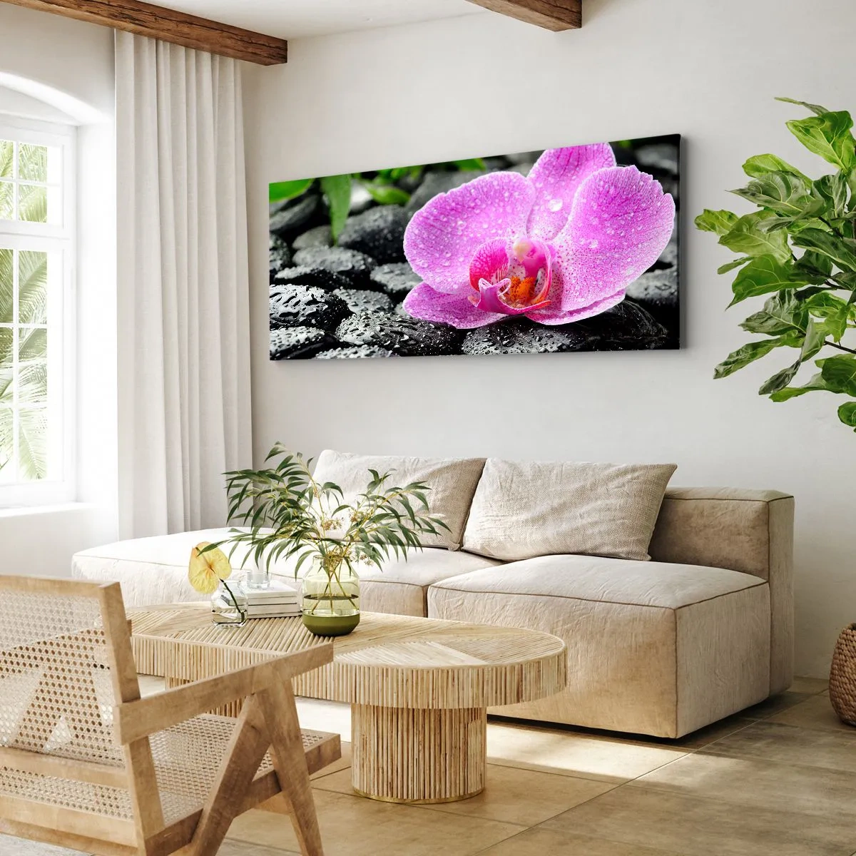Obraz na płótnie - Jak otwarte serce - 100x40 cm