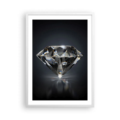 Plakat w białej ramie - Best girls friend - 50x70 cm