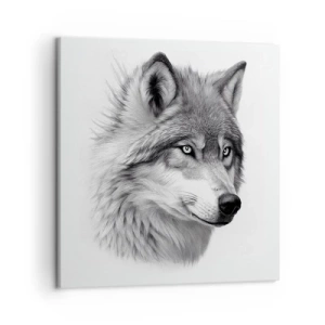 Obraz na płótnie - Alfa – bez wątpienia - 50x50 cm