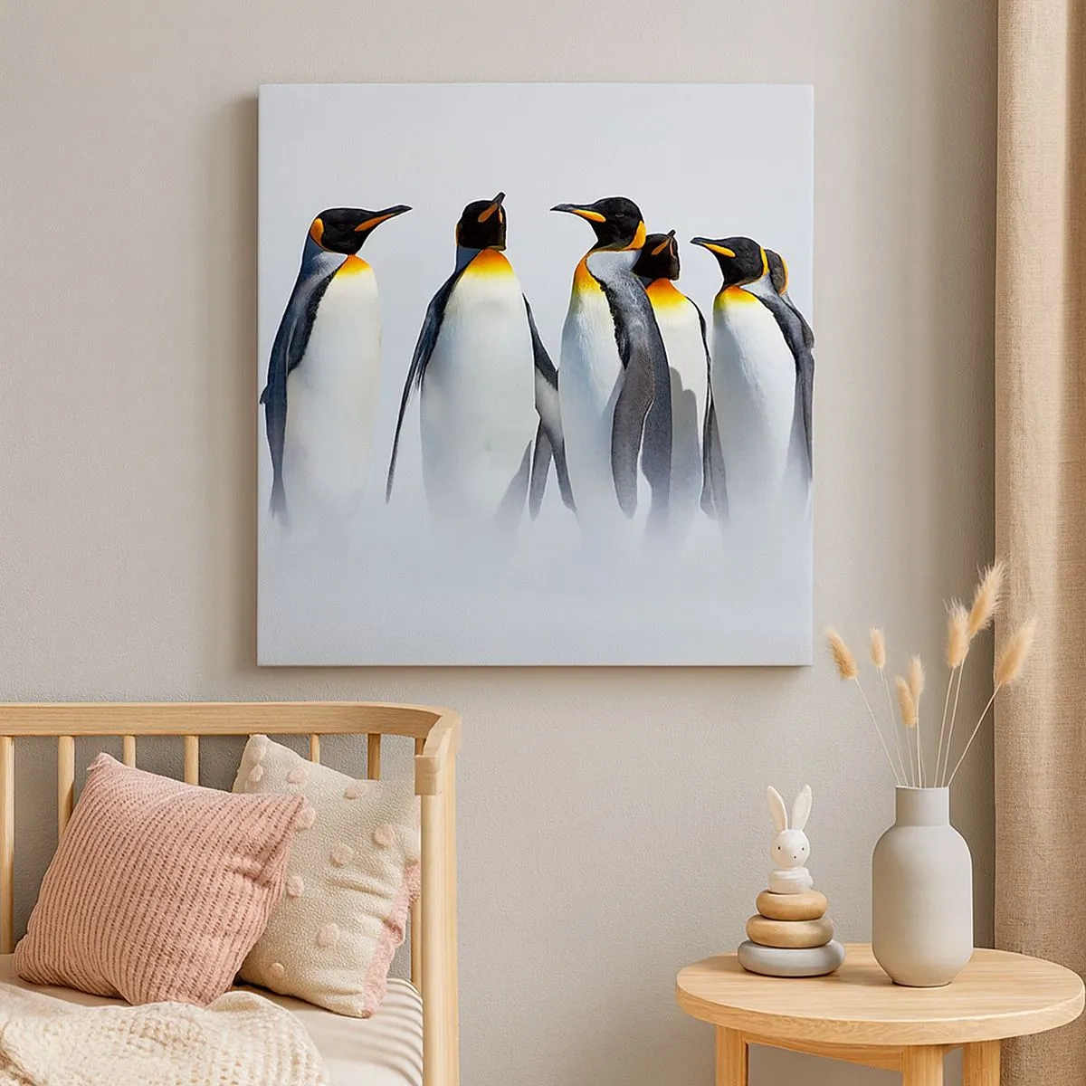 Obraz na płótnie - Spotkanie w wieczorowych strojach - 30x30 cm